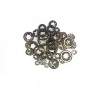 50 Piece Assortment Genuine Starlock Washer For Imperial Round Shaft